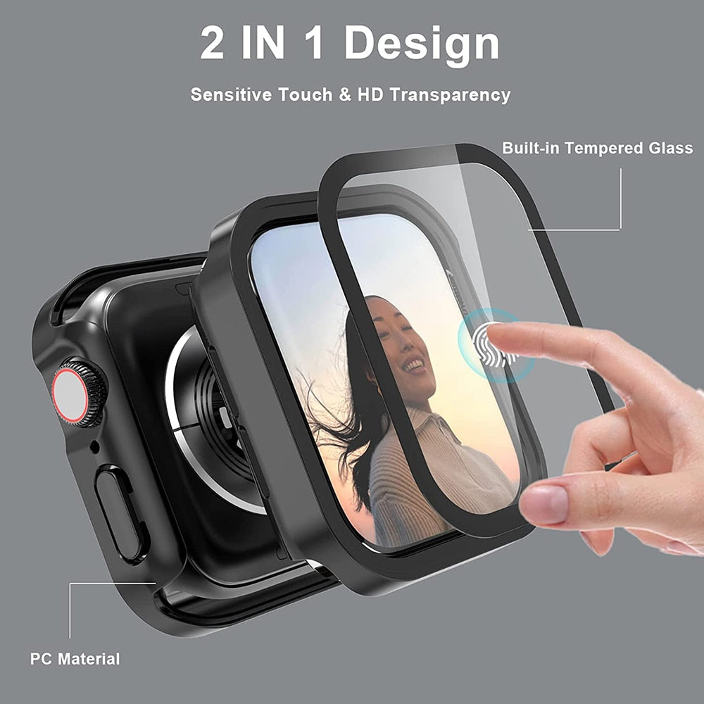 Apple Watch Waterproof Case + Screen Protector