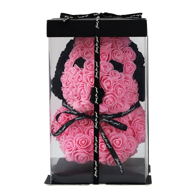 Valentine's Day Gift - Artificial Rose Dog