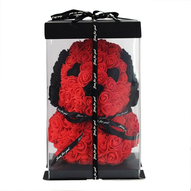 Valentine's Day Gift - Artificial Rose Dog